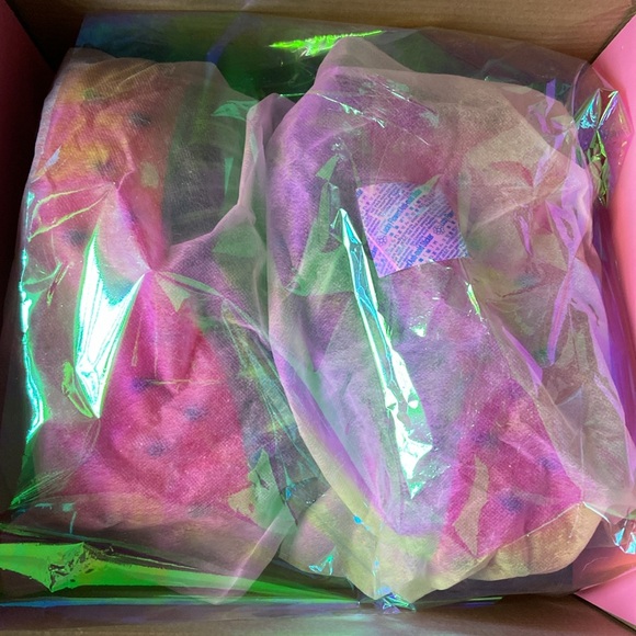 Size 8 Sugar Thrillz Watermelon Platform Jelly Sandals - Picture 6 of 7